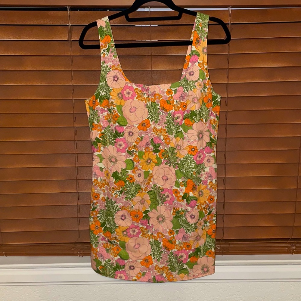 Retro MNG Casual Floral Dress/ Romper